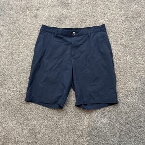 Adidas Golf Shorts Mens 32 Blue Primegreen Stretch Slim Fit Lightweight GM0308